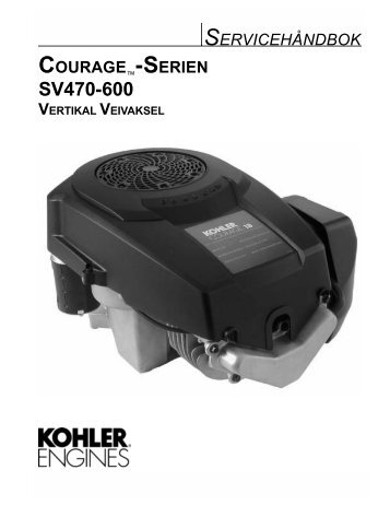 SV470-600 - Kohler Engines