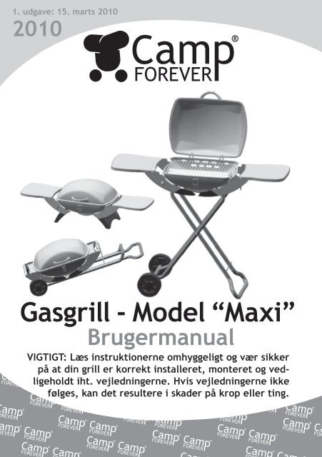 Gasgrill - Model “Maxi”