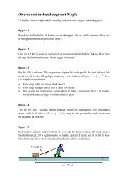 Instruktion til Gym pakke 17 - matematikfysik