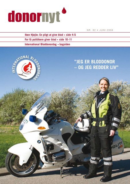 Donor Nyt - Nr. 82 - Bloddonorerne i Danmark