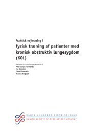 KOL rehabilitering - Dansk Lungemedicinsk Selskab