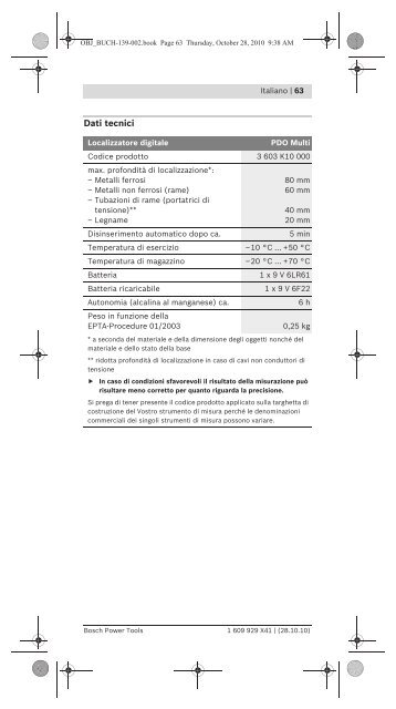 WEU WEU PDO Multi - Bosch Elektrowerkzeuge für Heimwerker