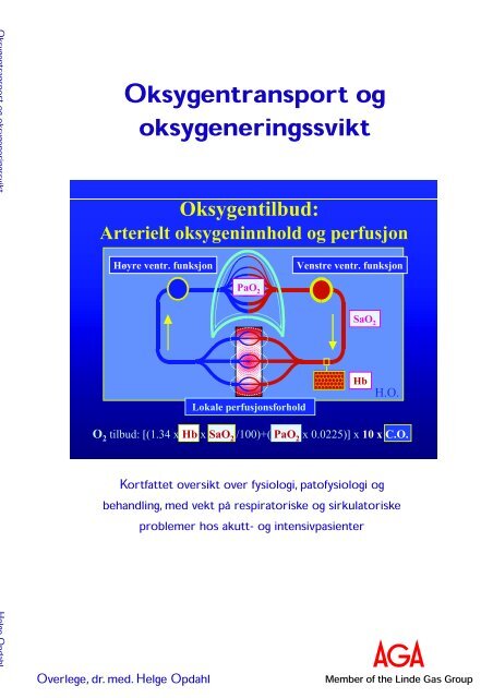 Oksygentransport og oksygeneringssvikt (PDF ... - Linde Healthcare