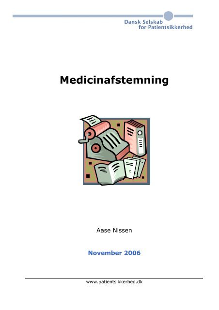 Medicinafstemning manual - Sikker Patient