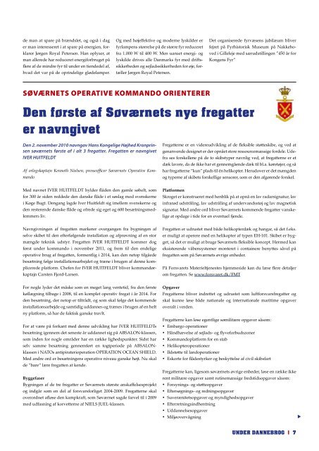 December 2010 - Danmarks Marineforening