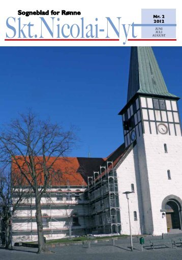 Sogneblad for Rønne - Sct. Nicolai Kirke