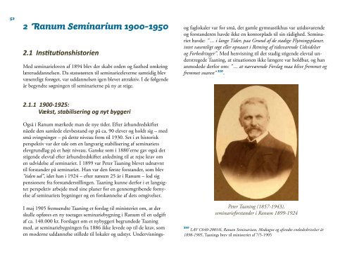 Ranum Seminarium 1848-2011 - VIA University College