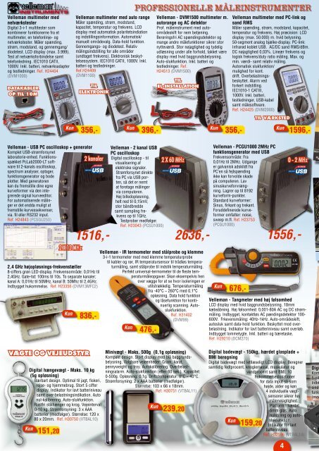 Image of Velleman DVM2000 direct website