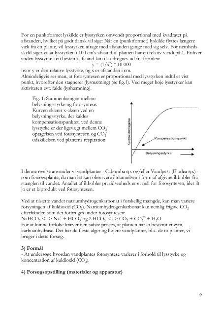 Laboratoriekursus Biologi B-niveau - KVUC