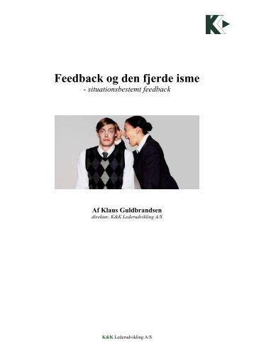 Feedback og den fjerde isme