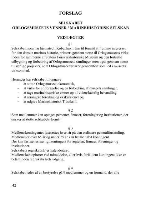 Nr. 1 / 2010 - Marinehistorisk Selskab og Orlogsmuseets Venner