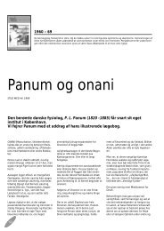 Panum og onani - Stud. Med.