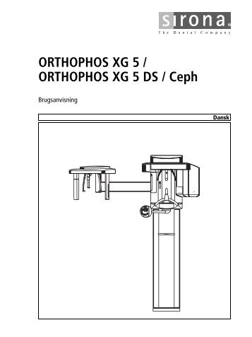 6373877 GBA ORTHOPHOS XG 5 DA.book - Sirona Support