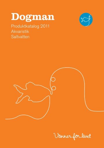 Produktkatalog 2011 Akvaristik Saltvatten - Hund & Kat
