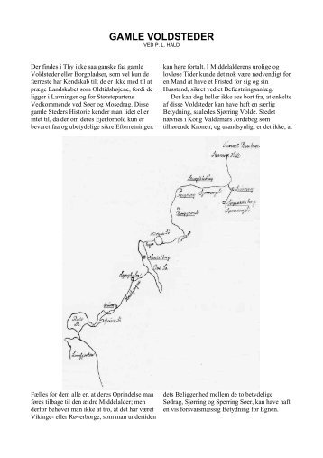 Hald, P. L. - Gamle Voldsteder