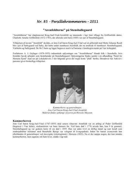 Nr. 85 Arenfeldterne - Stensballe Lokalhistoriske Arkiv