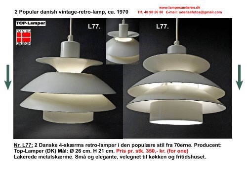 Download Gamle Loftlamper PDF - Lampesamleren