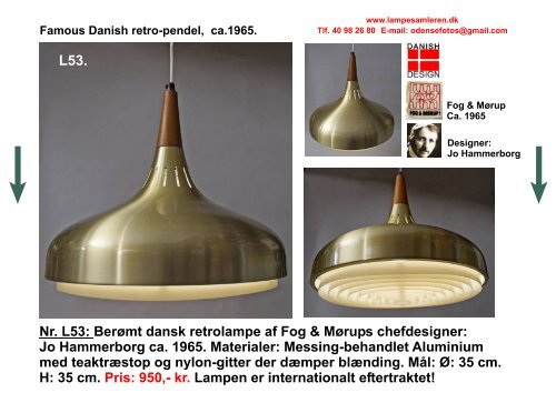 Download Gamle Loftlamper PDF - Lampesamleren