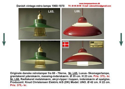 Download Gamle Loftlamper PDF - Lampesamleren
