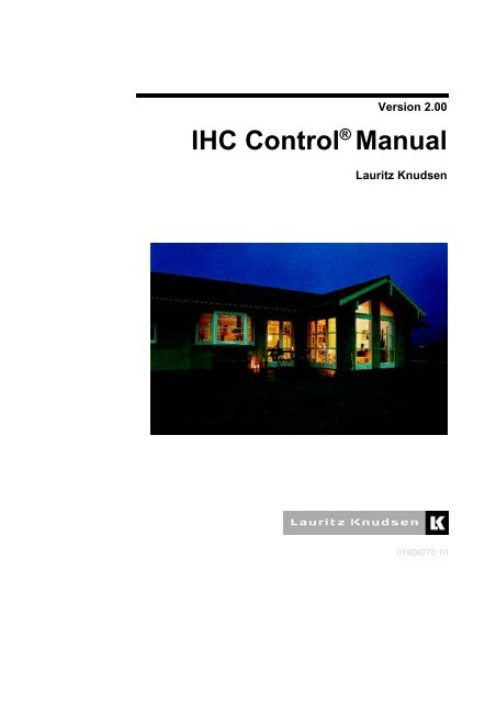 IHC Control® Manual - Lauritz Knudsen