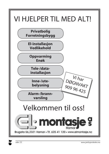 Gøy på tur - Hamar Janitsjarskole