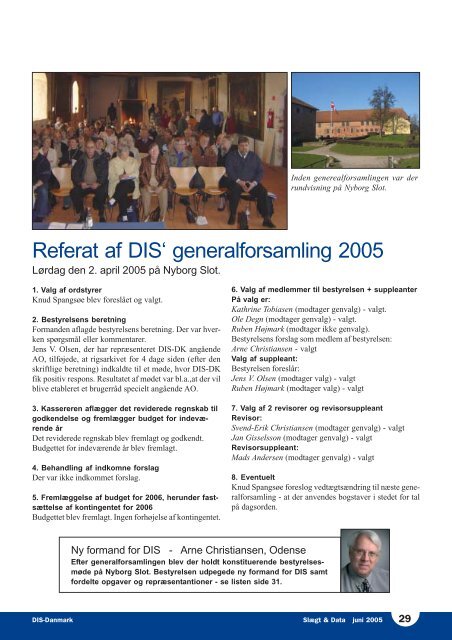 2005-2 slægt & data.pdf - DIS-Danmark