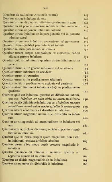 Questiones supra libros octo physicorum Aristotelis - Boston College