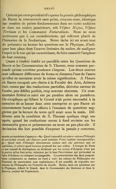 Questiones supra libros octo physicorum Aristotelis - Boston College