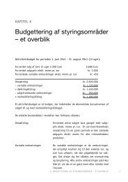 Budgettering af styringsområder – et overblik - Serviceoekonomi ...