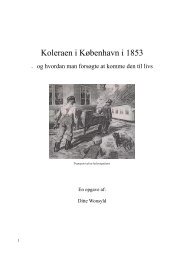 Koleraen i København i 1853 - Dansk Medicinsk-historisk Selskab