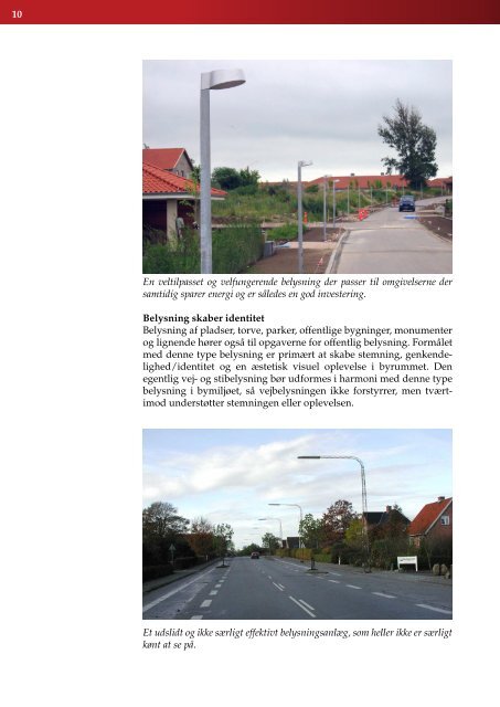 Håndbog for kommunernes vej- og byrumsbelysning - Vejdirektoratet