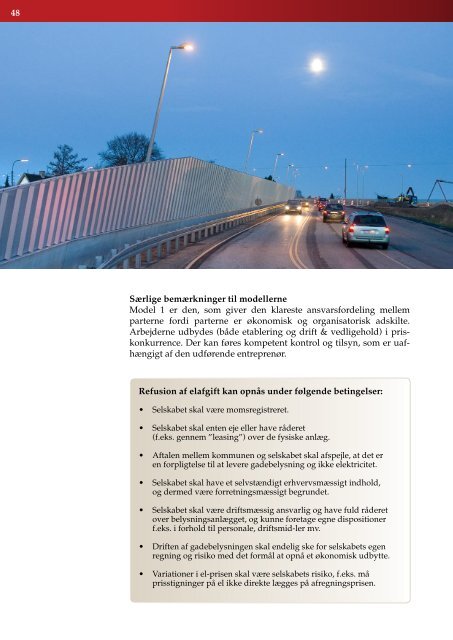 Håndbog for kommunernes vej- og byrumsbelysning - Vejdirektoratet