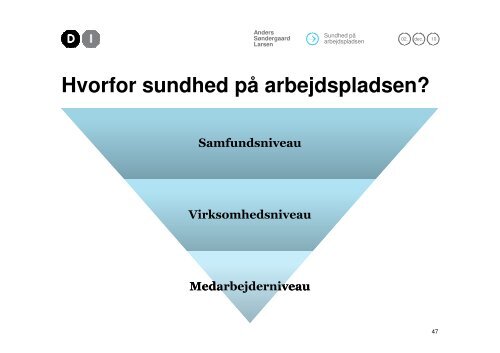 Sundhed på arbejdspladsen