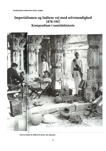 Kompendium til imperialisme - Handelsskolen København Nord