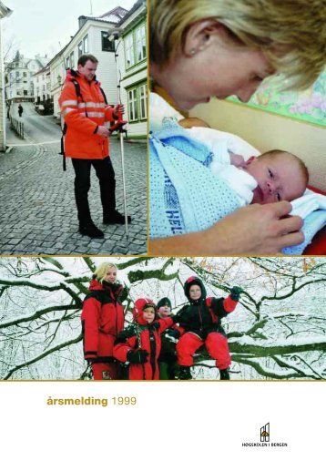 Årsrapport 1999 - Høgskolen i Bergen