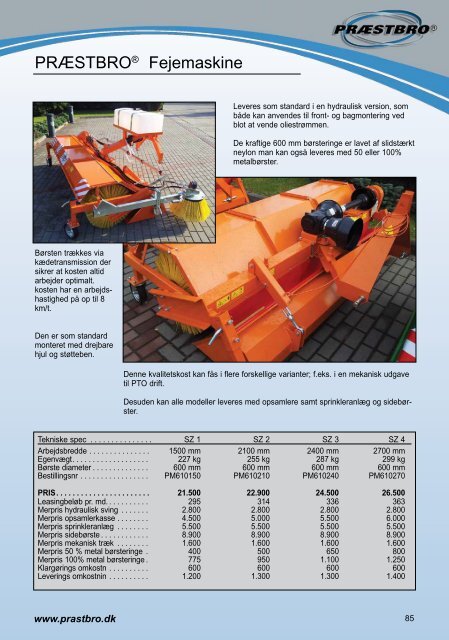 Download som PDF (ca. 12 MB) - Præstbro Maskiner A/S