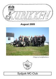 Kubikken - Sydjysk MotorCykel Club