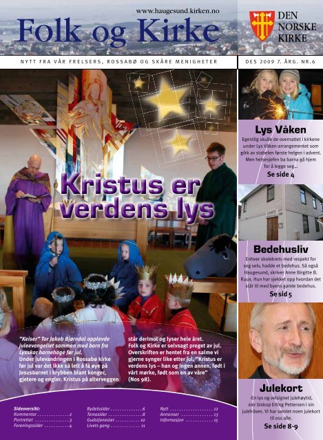 Desember 2009.pdf - Den norske kirke i Haugesund