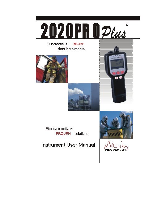 2020 Pro Plus Manual - Field Environmental Instruments