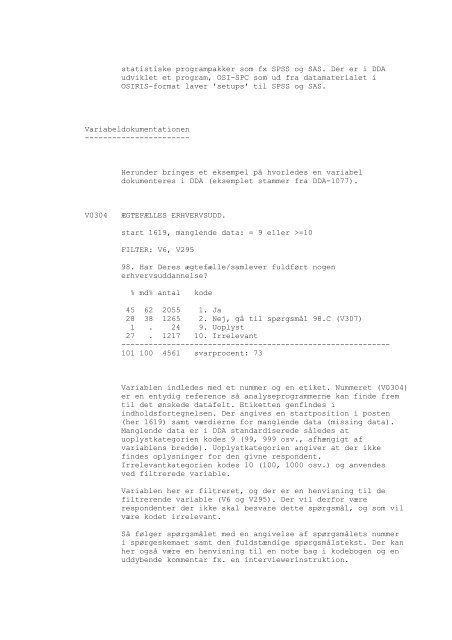 DDA-0148 - Dansk Demografisk Database - Dansk Data Arkiv