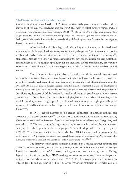 Identification of important interactions between subchondral bone ...