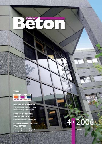 Download blad nr. 4-2006 som pdf - Dansk Beton