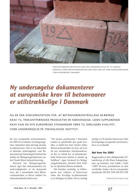 Download blad nr. 4-2006 som pdf - Dansk Beton