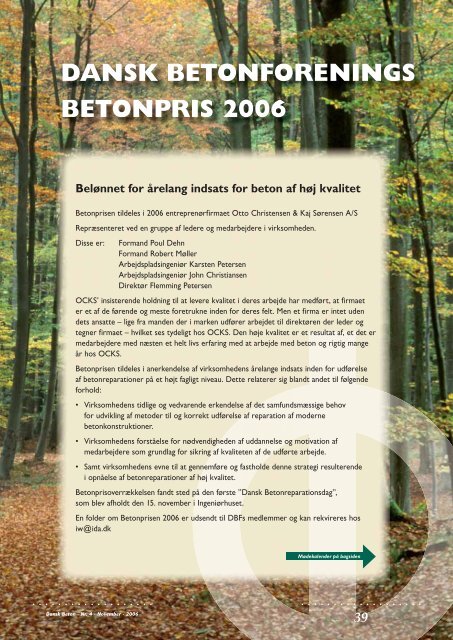 Download blad nr. 4-2006 som pdf - Dansk Beton