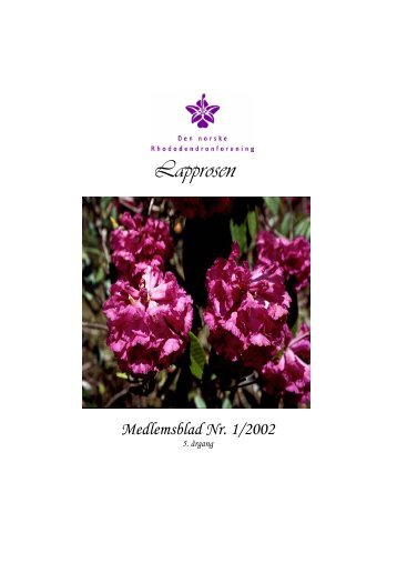 Lapprosen - Den norske Rhododendronforening