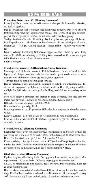 Aktivitetskalender - ud på tur - Struer kommune