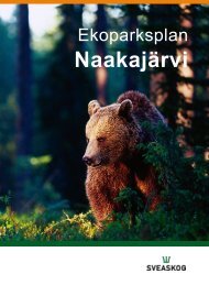 Ekopark Naakajärvi - Sveaskog