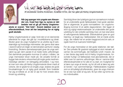 Årsskrift 2009 - Efterskolen blandt efterskoler Nordjylland|Idræt