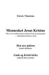 Se utdrag fra boken i PDF-format her - Guds og Kristi kirke