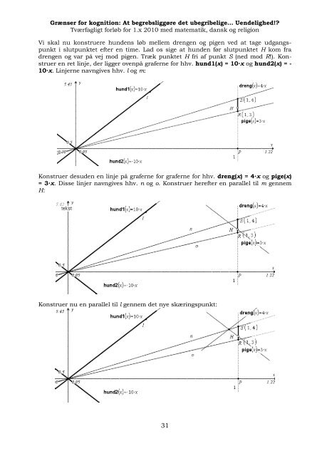 MATEMATIK OG UENDELIGHED - Uvmat